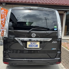 ニッサン　セレナハイウェイスターS-HYBRID AセーフティPKG 後モニター　両側パワスラの画像