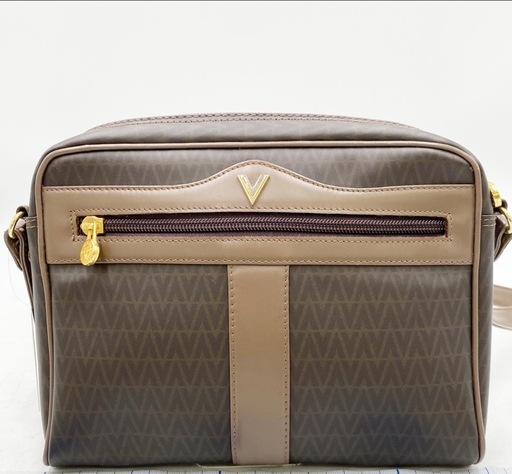 マリオ・ヴァレンティノ（MARIO VALENTINO）ショルダーバッグ レザー ブラウン