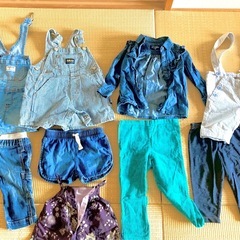 OshKosh（オシュコシュ）入り🌿デニム＆サスペンダー子供服まとめ売り🍀の画像