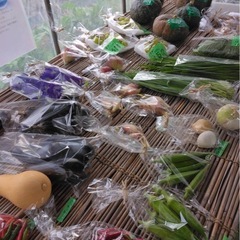 土日祝のみ無人の農産物直売所