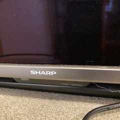 引取限定　SHARP　45型液晶テレビの画像