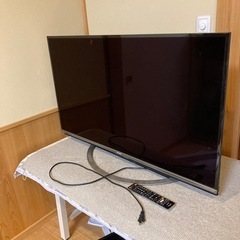 引取限定　SHARP　45型液晶テレビの画像