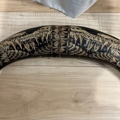 水牛の角　インテリアの画像