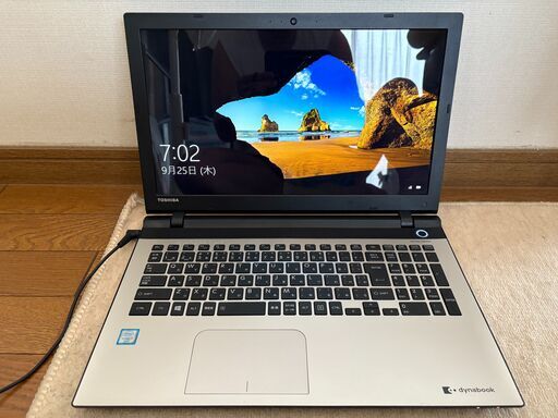 [格安,超美品]?東芝ﾉｰﾄPC 形PAZ85UG-BWA('16年春ﾓﾃﾞﾙを新品購入)