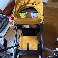 二人乗りベビーカーの画像