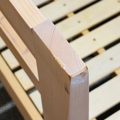 すのこベッド　シングル×2セットの画像
