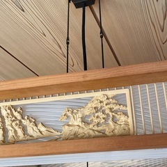 和室照明　蛍光灯の画像