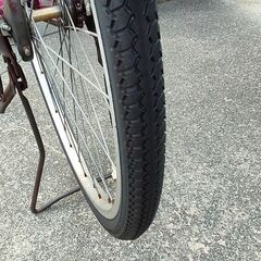 防犯登録致します。新品タイヤ 26インチ自転車の画像