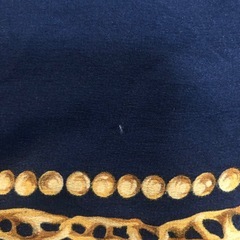 値引きします。Christian Dior シルクスカーフ ネイビーの画像