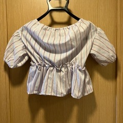 【新品未使用】120cm 女児　トップス（シャツ）の画像