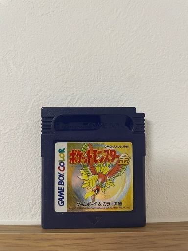GAME BOY COLOR 本体 CGB-001 クリア＋ポケットモンスター金