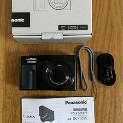【新型・新同品】パナソニック LUMIX DC-TZ99-K 予備バッテリー等つき付き の画像