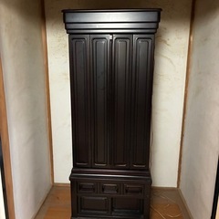 最終お値下げ‼️唐木仏壇の画像