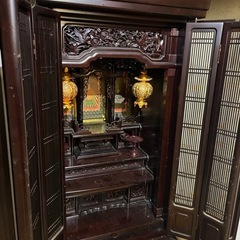 最終お値下げ‼️唐木仏壇の画像