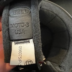復刻版 BELL MOTO 3 ヘルメット XLサイズ GOHANシールド付きの画像