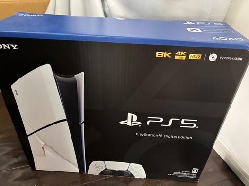 新品未使用品　ps5 デジタルエディション一部地域、配達致します