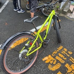 ギア付き　自転車の画像