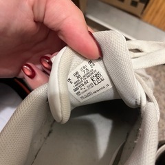 PUMAホワイトスニーカー24cmの画像