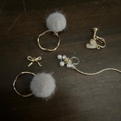 ピヤスイヤリング パーツの画像