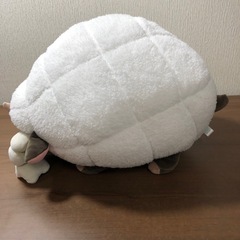 ポケモン　ウールー　もっちりまんまるクッション　ぬいぐるみの画像