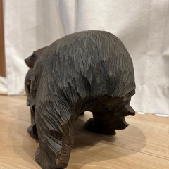 木彫り　熊　　　の画像