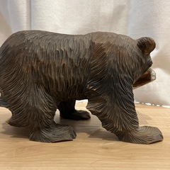 木彫り　熊　　　の画像