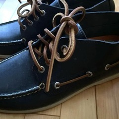 Sperry Top-Sider28.0cm ブラック デッキシューズの画像