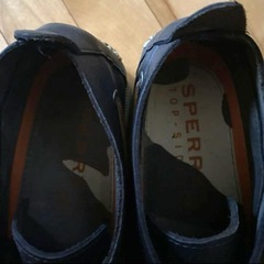 Sperry Top-Sider28.0cm ブラック デッキシューズの画像