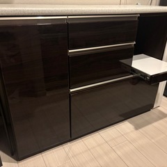 ニトリ　カップボード　キッチンボードの画像