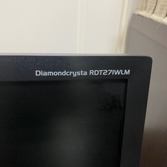 27インチ　PCモニター　三菱の画像