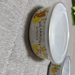 【りらっクマ】未使用　タッパー2個セットの画像