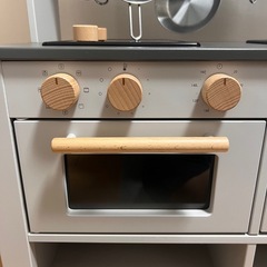 IKEA イケア スィルトルト 子ども用キッチン グレー 68x40x100 m00544493 SILLTRUTの画像