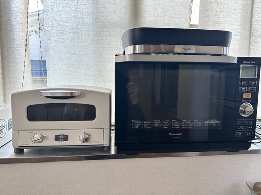 電子レンジ、トースター、ホットプレート