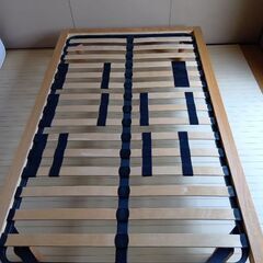 無印良品のベット（セミシングル）の画像
