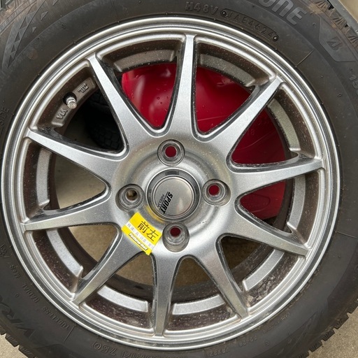 軽自動車 スタッドレスタイヤホイール4本セット 155/65 R14