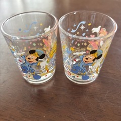ディズニーリゾート35周年　ミッキー&ミニー　ワンショットグラス　セットの画像