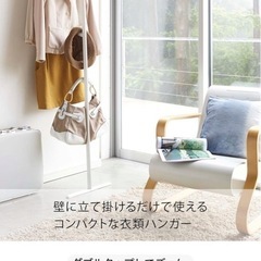 山崎実業ハンガーラックの画像