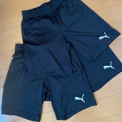 ハーフパンツ　PUMA3枚セット　160の画像