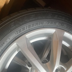 ダイハツ純正アルミホイール付き14インチ夏タイヤ4本セットの画像