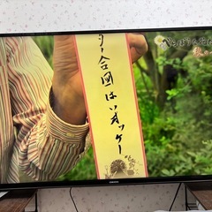 【大型テレビ】オリオン50型 液晶テレビ 2019年製 の画像
