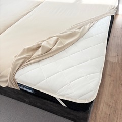 ボックスシーツ　ストレッチ Nフィットシーツ　ニトリ　シングル　　1セットの画像