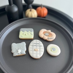 ハロウィンアイシングレッスン募集中の画像