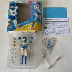 バンダイ S.H.フィギュアーツ 美少女戦士セーラームーン セーラーマーキュリー 水野亜美 中古品  の画像