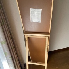 パイン材ミラー幅３６ｘ奥行き５０ｘ高さ１４３ｃｍの画像