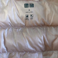 【UNIQLO】ウルトラライトダウンコンパクトジャケット Mサイズ ピンクの画像