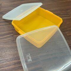 タッパー３段セット（中古品）の画像