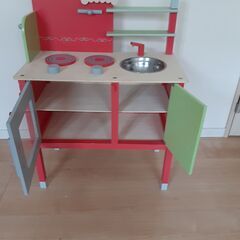 (おもちゃ)子供用　おままごとキッチン ミニキッチン　おもちゃ、知育玩具の画像