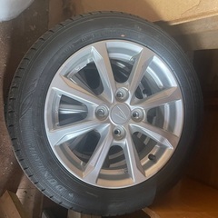 ダイハツ純正アルミホイール付き14インチ夏タイヤ4本セットの画像