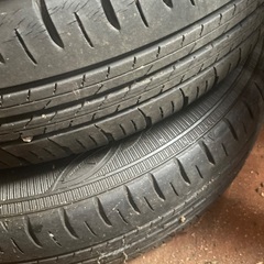 ダイハツ純正アルミホイール付き14インチ夏タイヤ4本セットの画像