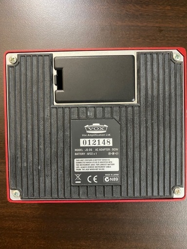 メルカリにて販売終了 VOX satchurator ギターエフェクター